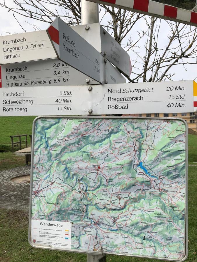 Ferienhaus Am Waldrand Von Egg Bregenzer Wald Kültér fotó